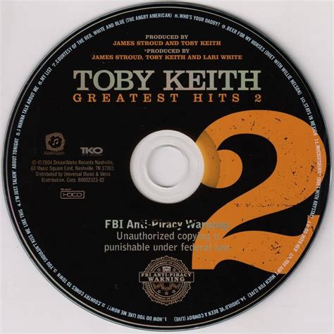Toby Keith Greatest Hits 2 2004 Hdcd Avaxhome
