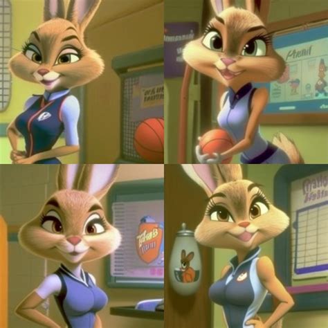 Lola Bunny Judy Hopps R Weirddalle