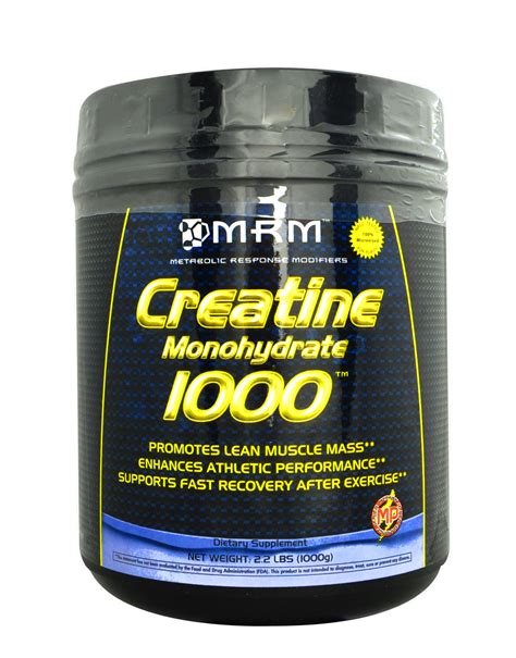 Creatine Monohydrate 1000 By Mrm 1000 Grams