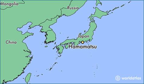 Hamamatsu consists of a flat plain and the mikatahara plateau in the south, and a mountainous area in the north. Where is Hamamatsu, Japan? / Hamamatsu, Shizuoka Map - WorldAtlas.com