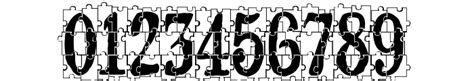 Puzzleface Le Monde Free Font What Font Is