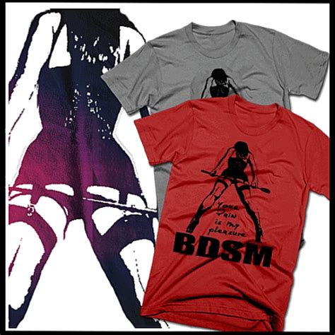 bdsm t shirt bondage sado masochist dom of pleasure dominatrix size s 2xl tee ebay