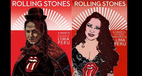 Rolling Stones Monique Pardo Protagoniza El Afiche Oficial Del