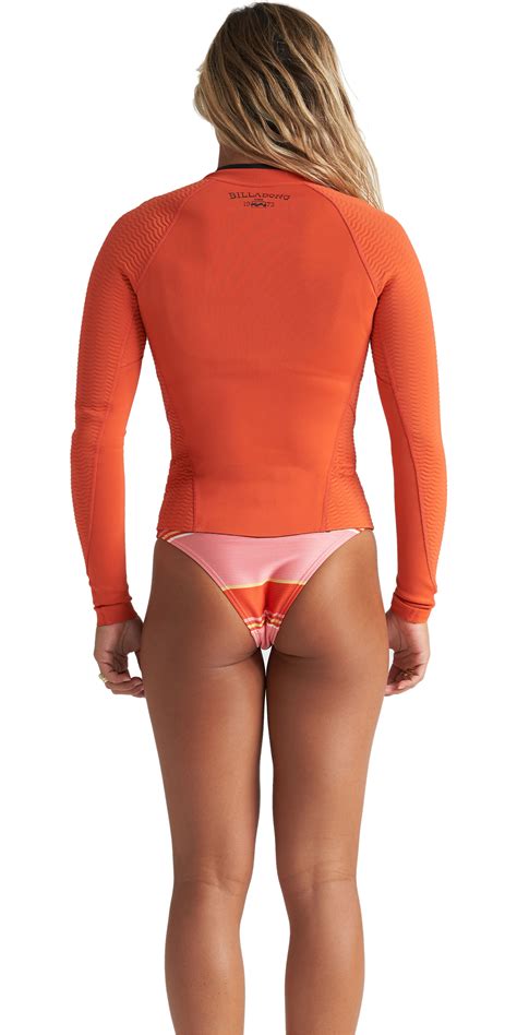 2020 billabong womens peeky 1mm neoprene jacket s41g61 samba wetsuits rash wetsuit outlet