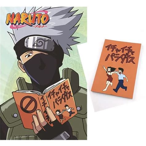 Buy Naruto Kakashi Hatake And Jiraiya Icha Icha Paradise Notebook