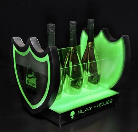 LED VIP BOTTLE SERVICE DELIVERY TRAY Champagne Casket MACE PROMOTIONS