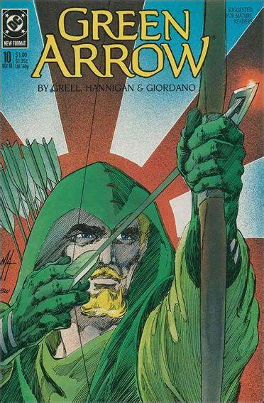 Green Arrow 10 A Nov 1988 Comic Book By Dc