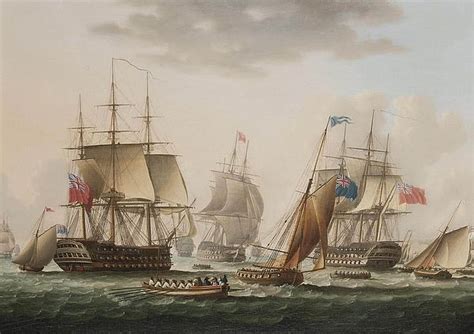 Napoleon Being Transferred From H M S Bellerophon By Motionage Designs