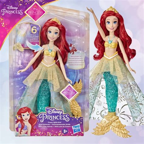 Ultimate Princess Celebration Ocean Lights Up Ariel Doll