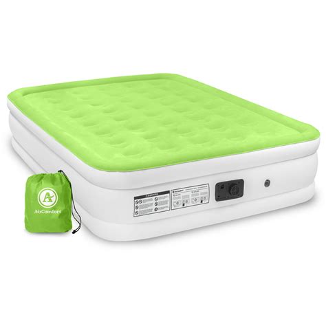 Air Comfort Dream Easy Queen Size Raised Air Mattress With Built In