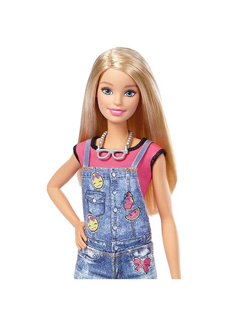 Кукла Барби Эмоджи Barbie Emoji Style Blond Dyn93 купить в Минске