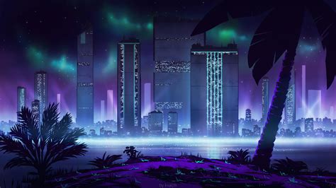 Neon Lights City Cyberpunk Buildings 4k Hd Neon Wallpapers Hd