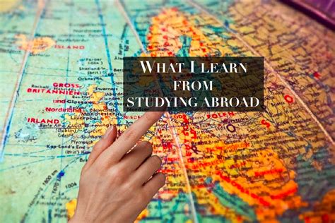 8 Things You Learn By Studyingliving Abroad Wander