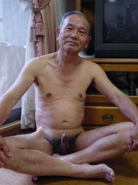 Japanese Grandpa Nude Cumception