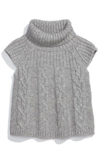 United Colors Of Benetton Kids Cap Sleeve Turtleneck Sweater Toddler