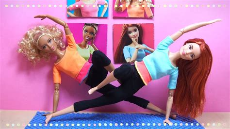 Barbie Yoga For Arms Barbie Stop Motion Youtube