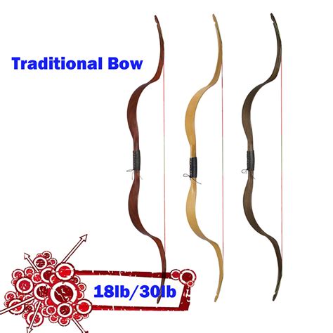 Traditional Recurve Bow Nika Archery Et4 Meng Yuan Crab Bows Shooting