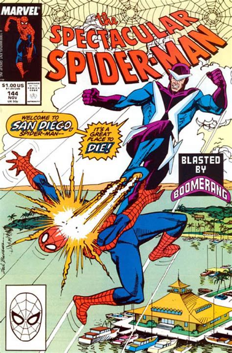 the spectacular spider man 144 an ill wind issue
