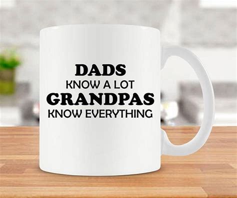 Funny Grandpa Mug For Grandfather Ts For Grandpa Coffee Mug Etsy