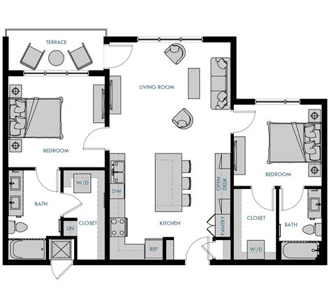 Floor Plans Latitude Apartments Spacious Layouts