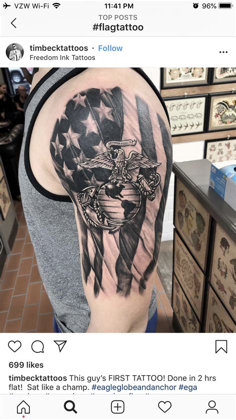 101 awesome american flag tattoo ideas – Artofit