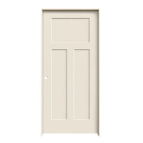 Reliabilt Craftsman Primed 3 Panel Craftsman Hollow Core Molded