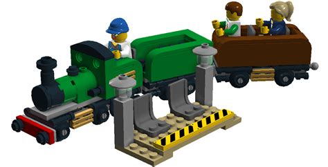 Lego Narrow Gauge Steam Locomotive
