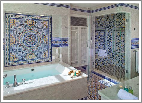 moroccan inspired bathroom tiles moroccan bathroom bathrooms style decor inspiring interior
