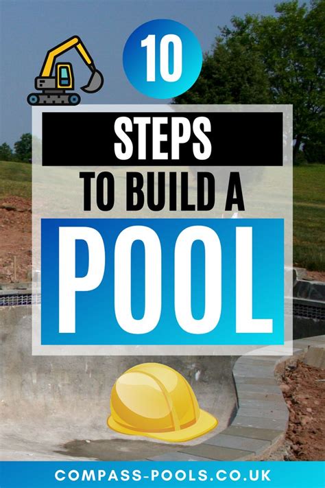 How To Build A Swimming Pool Step By Step Swimming Pool Construction