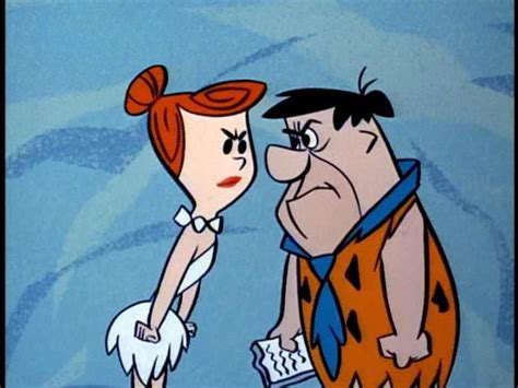Wilma And Fred Flintstone Classic Cartoon Characters Old Cartoons Animated Cartoons