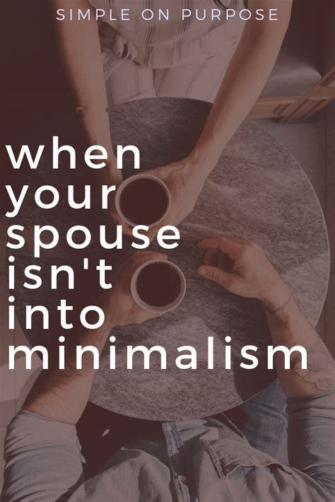Marriage Minimalism Simple On Purpose