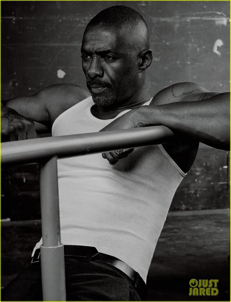 Idris Elba Goes Shirtless For Interview Talks Working Hard I Don T Ever Stop Photo