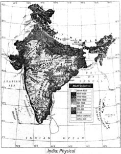 Icse Solutions For Class Geography Voyage India Location Extent