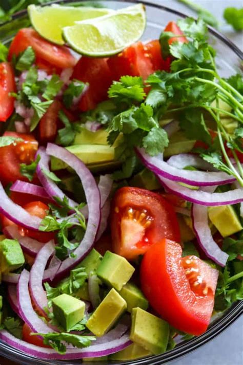 Tomato Avocado And Cilantro Salad And Recipe Video House Of Yumm