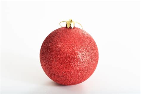 Premium Photo Christmas Ball On White Background