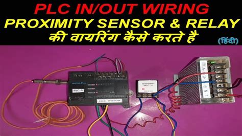 Pnp And Npn Proximity Sensor And Relay Wiring In Plc Plc Output Wiring
