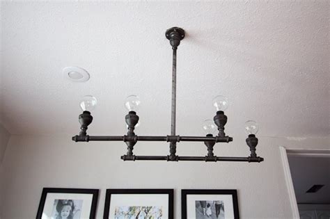 Well you're in luck, because here they come. DIY Room Decor: How To Make A Steel Pipe Chandelier ...