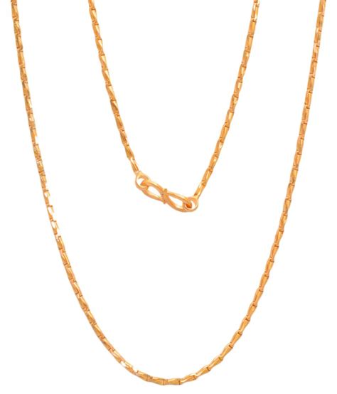 The pure gold rates are usually published in news on every day basis, but the gold rate for different jewellers vary as it depends from whom they are buying gold and at what price. Parshavnath Gold 22 Carat Gold Chain available at SnapDeal ...