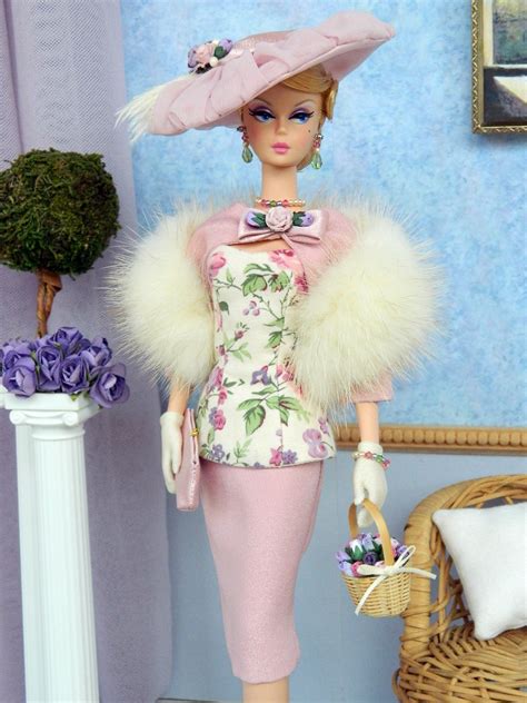 Rose Fashion For Silkstone Barbie By Joby Originals Barbie Fashion Easter Fashion Barbie