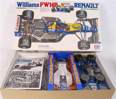 A Tamiya 112 Scale Plastic Model Kit Of A Williams F1 Fw14b Renault