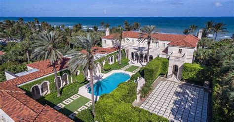 Palm Beach Mansion Asks 105 Million Wsj