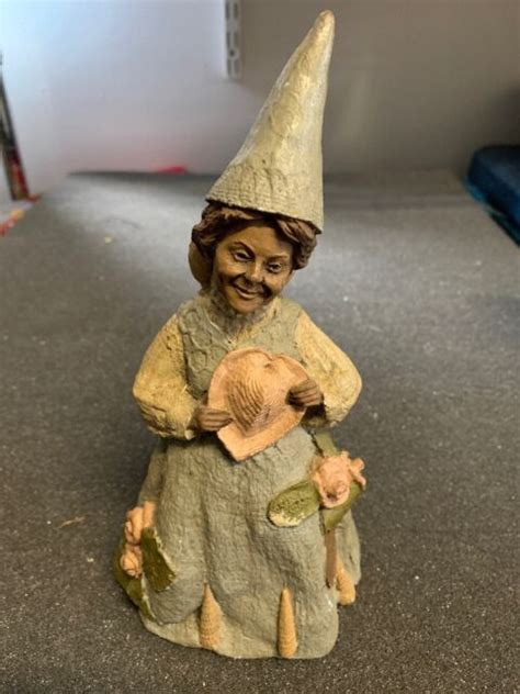 Vintage 1179 Tom Clark Female Gnome With Sea Shells Ebay