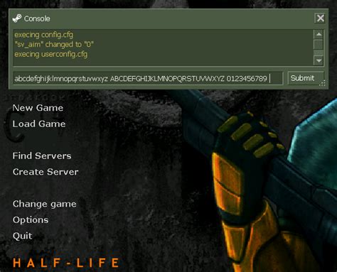 What Are The Fonts Used In Half Life Twhl Half Life And Source
