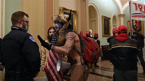 Man Identified As Horned Shirtless Capitol Occupier Now Facing Charges