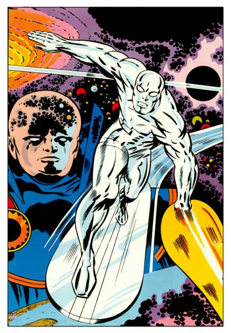 Capns Comics Some Silver Surfer By Jack Kirby