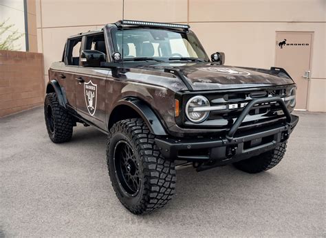 Customized Ford Bronco Raiders Edition To Be Auctioned This Weekend