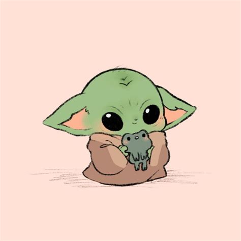 Cute Yoda Drawing