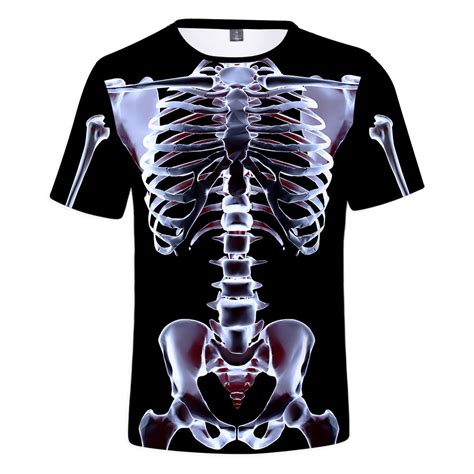 Since our creation, the xray philosophy has always been to bring forth the best in men's fashion having established a strong core men's clothing business, the company is expanding it's portfolio. 2018 X ray Perspective Bone Fashion 3D Summer T shirt Men/Women Hip Hop T shirt Funny Cool short ...