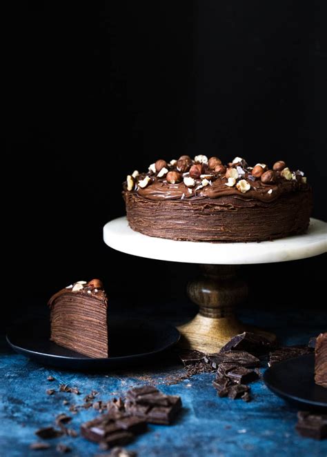 Hazelnut Chocolate Cr Pe Cake Broma Bakery