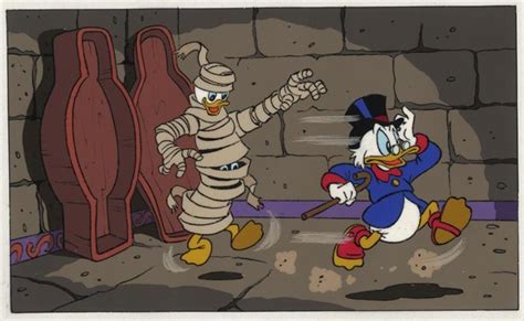Howard Lowery Online Auction Disney Ducktales Animation Concept Cel